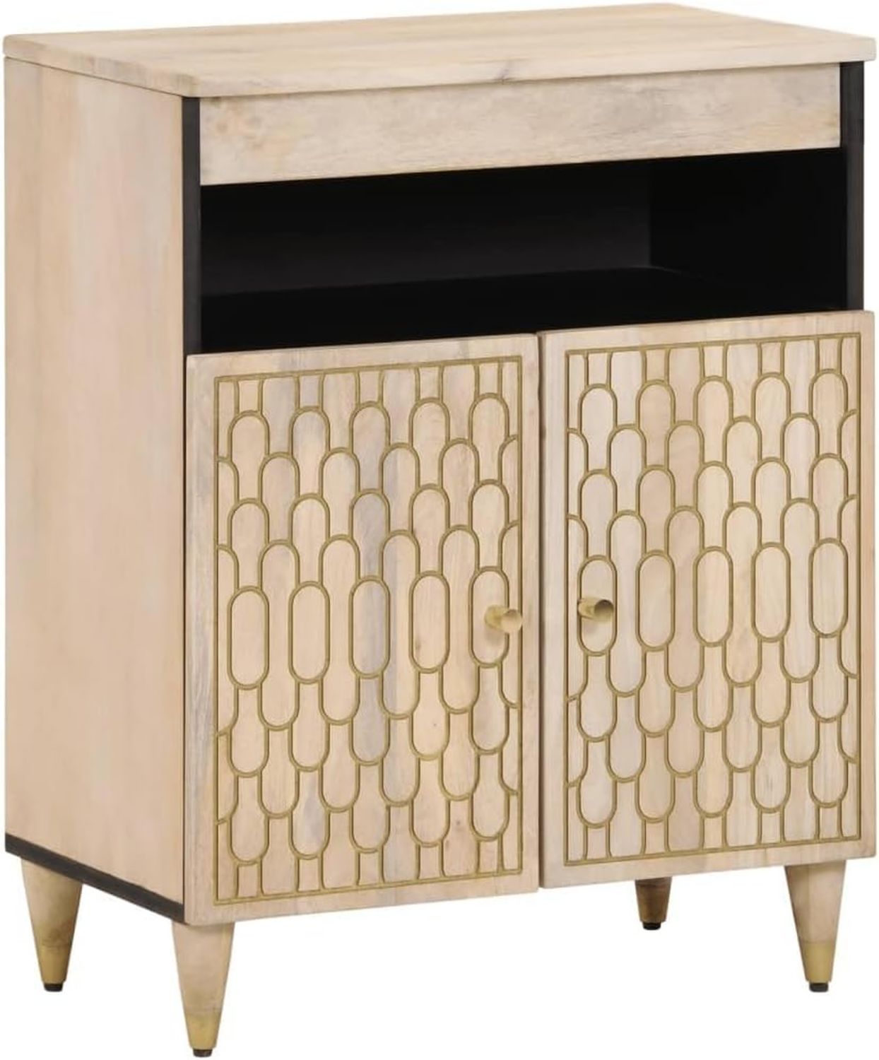 Armadietto Casa Giardino cm Massello Mango 60 x 33 x 75 Legno